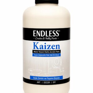 Kaizen Islak Zemin Ve Fayans Boyası Süt Beyaz 2 Litre + Katalizör 80gr KZ-002