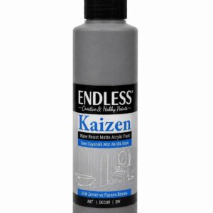 Kaizen Islak Zemin Ve Fayans Boyası Grafiti Gri 500ml + Katalizör 20gr KZ-041