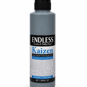 Kaizen Islak Zemin Ve Fayans Boyası Koyu Gri 500ml + Katalizör 20gr KZ-040