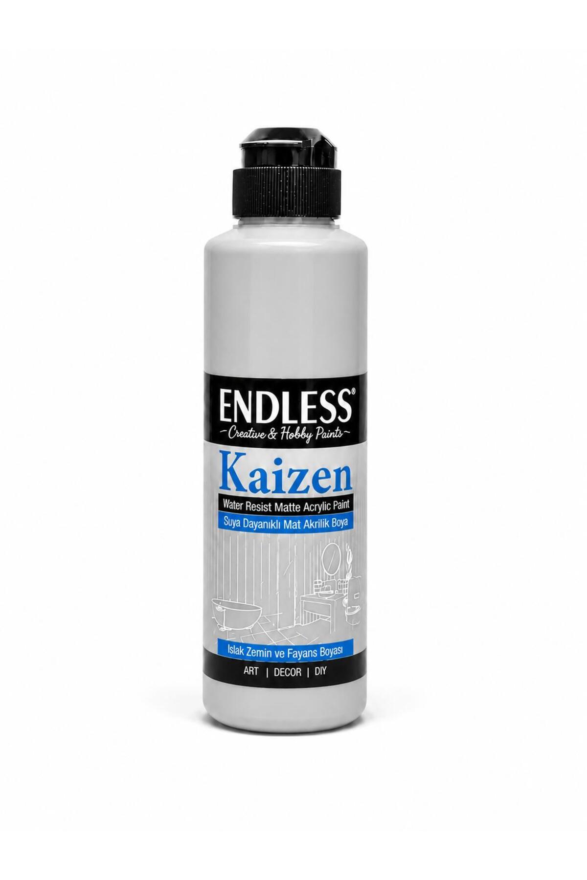 Kaizen Islak Zemin Ve Fayans Boyası Gri 500ml + Katalizör 20gr KZ-037