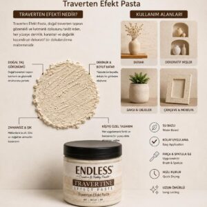 Traverten Efekt Pasta TP-07 Kum Beji 250ml