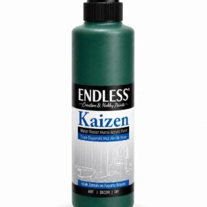 Kaizen Islak Zemin Ve Fayans Boyası Kadife Yeşil 500ml + Katalizör 20gr KZ-026