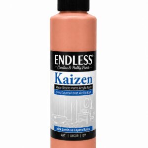 Kaizen Islak Zemin Ve Fayans Boyası Retro Pembe 500ml + Katalizör 20gr KZ-018