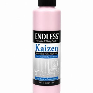 Kaizen Islak Zemin Ve Fayans Boyası Toz Pembe 500ml + Katalizör 20gr KZ-017