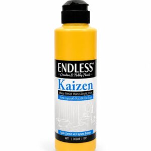 Kaizen Islak Zemin Ve Fayans Boyası Güneş Sarı 500ml + Katalizör 20gr KZ-010