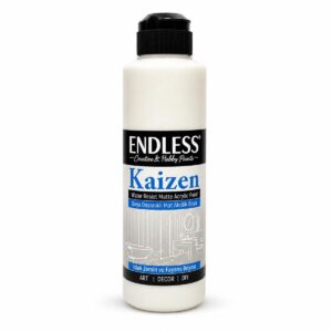 Kaizen Islak Zemin Ve Fayans Boyası Süt Beyaz 500ml + Katalizör 20gr KZ-002