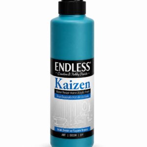 Kaizen Islak Zemin Ve Fayans Boyası Turkuaz 250ml + Katalizör 10gr KZ-027
