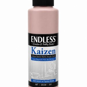 Kaizen Islak Zemin Ve Fayans Boyası Pembe Kahve 250ml + Katalizör 10gr KZ-019