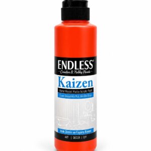 Kaizen Islak Zemin Ve Fayans Boyası Kan Portakal 250ml + Katalizör 10gr KZ-011