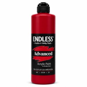 Advanced Multisurface Akrilik Boya Kan Kırmızı 500ml AMP-019