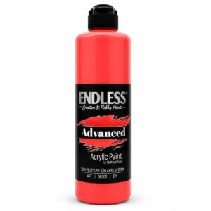 Advanced Multisurface Akrilik Boya Sıcak Kırmızı 500ml AMP-016