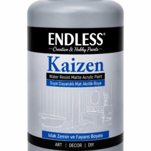 Kaizen Islak Zemin Ve Fayans Boyası Koyu Arduvaz Gri 2 Litre + Katalizör 80gr KZ-039