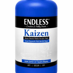 Kaizen Islak Zemin Ve Fayans Boyası Mavi 2 Litre + Katalizör 80gr KZ-033