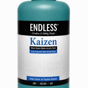 Kaizen Islak Zemin Ve Fayans Boyası Deniz Yeşili 2 Litre + Katalizör 80gr KZ-034