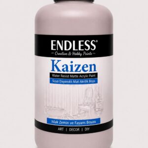 Kaizen Islak Zemin Ve Fayans Boyası Açık Gri 2 Litre + Katalizör 80gr KZ-035