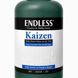 Kaizen Islak Zemin Ve Fayans Boyası Kadife Yeşil 2 Litre + Katalizör 80gr KZ-026