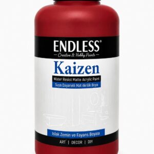Kaizen Islak Zemin Ve Fayans Boyası Kırmızı 2 Litre + Katalizör 80gr KZ-012