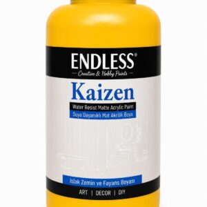 Kaizen Islak Zemin Ve Fayans Boyası Güneş Sarı 2 Litre + Katalizör 80gr KZ-010